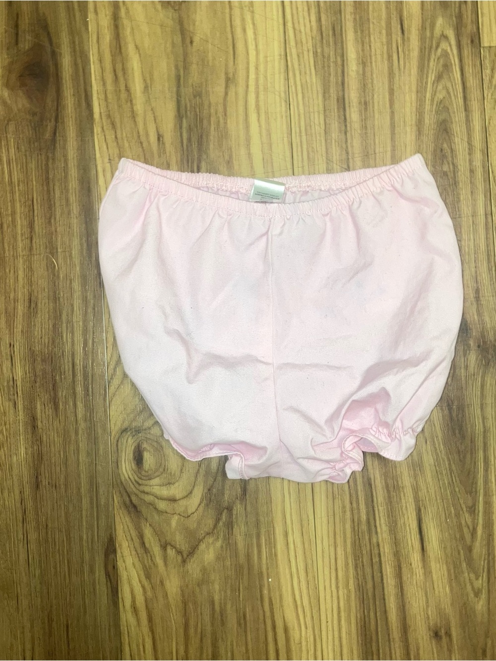 Source Unknown Light Pink Baby Bloomers Elastic Waist Diaper Cover